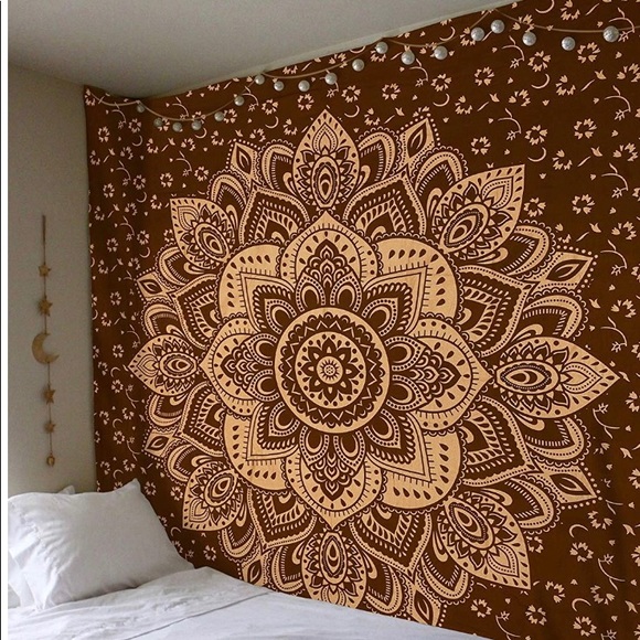 Urban Outfitters Other - Brown and gold tapestry